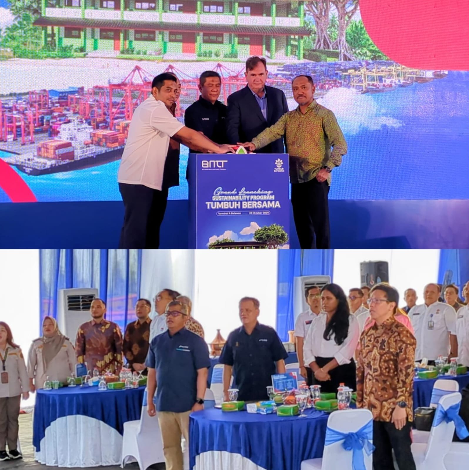 Executive Director 1 Pelindo Regional 1 Hadiri Grand Launching Program Keberlanjutan Tumbuh Bersama