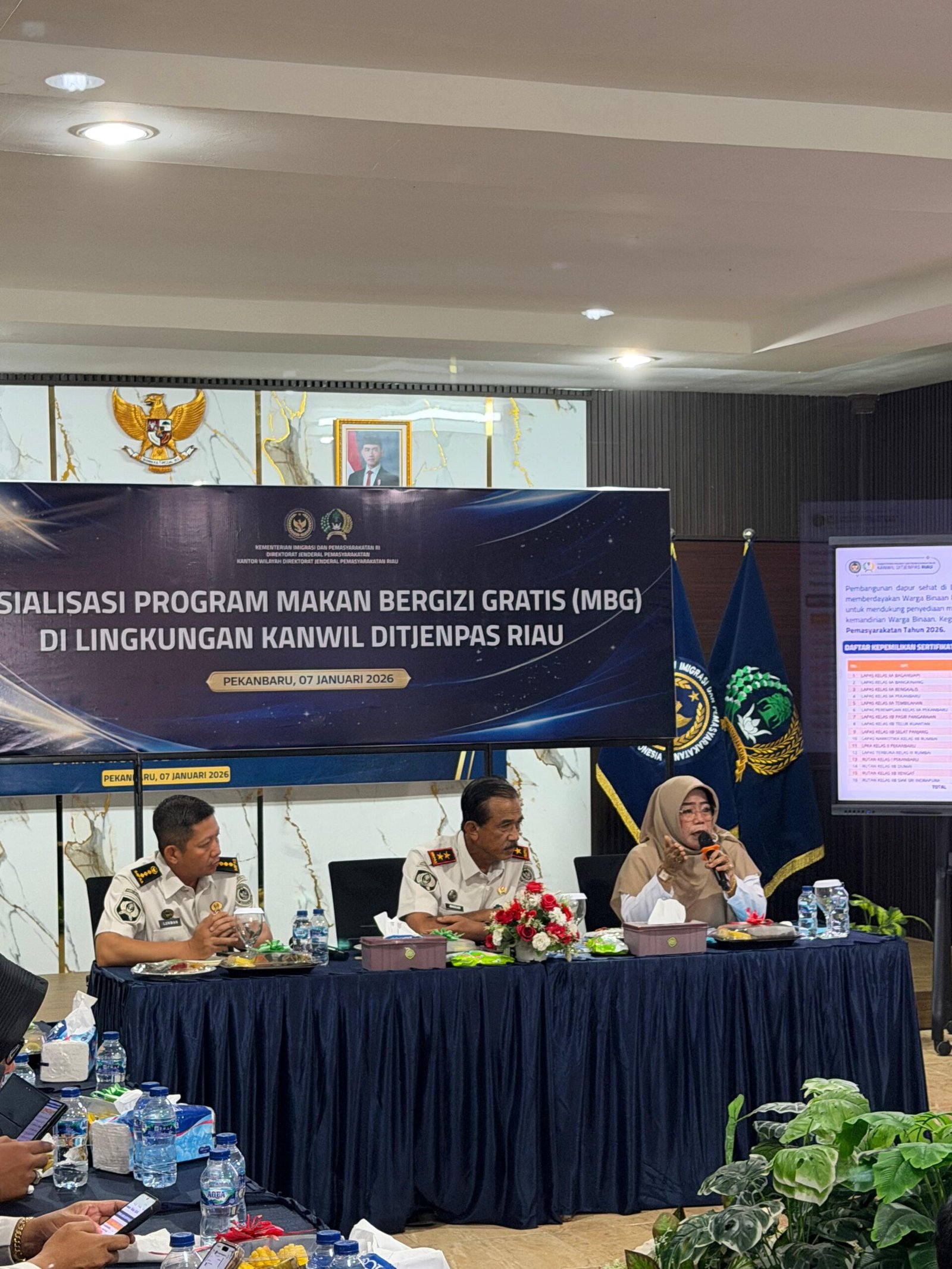 tvmiranda.com | Lapas Kelas IIA Pekanbaru Siap Dukung Program Makan Bergizi Gratis Lewat Pembangunan Dapur Sehat