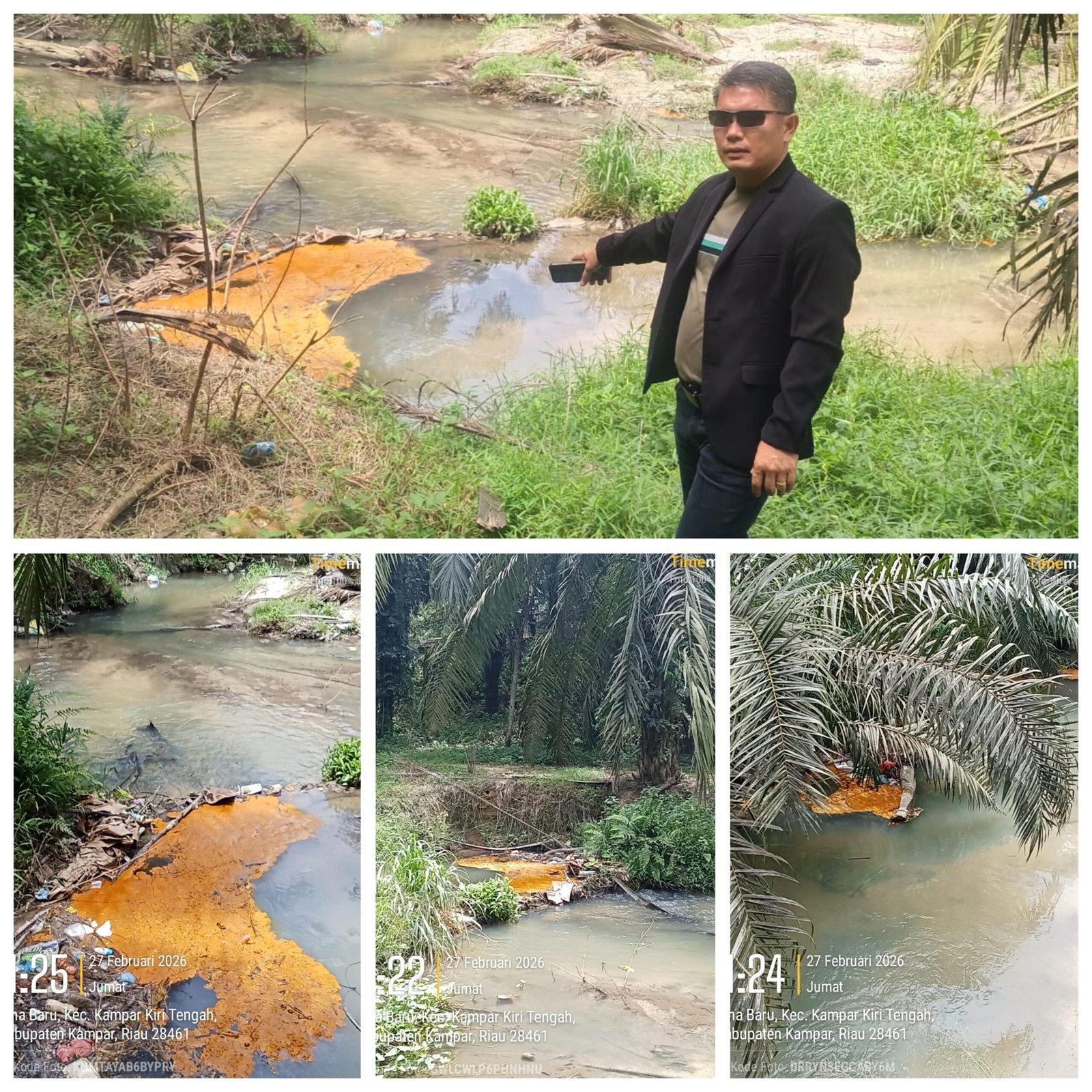 tvmiranda.com | TIDAK LAYAK DAPAT RSPO, PKS PT. SSA BINA BARU DIDUGA SEMBARANGAN BUANG LIMBAH