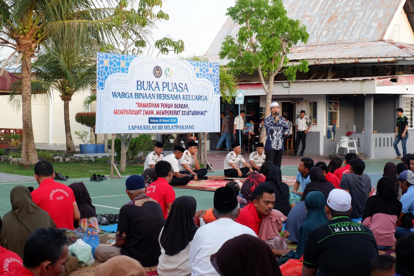 tvmiranda.com | Obati Rindu di Bulan Ramadan, Lapas Selatpanjang Gelar Buka Puasa Warga Binaan Bersama Keluarga