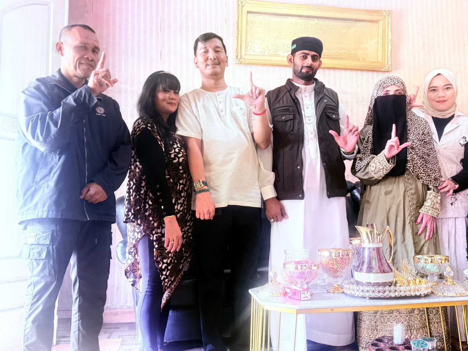 tvmiranda.com|Moment Lebaran Ketum LRC (Lintas Raya Community) Adakan Open House Di Kediaman nya