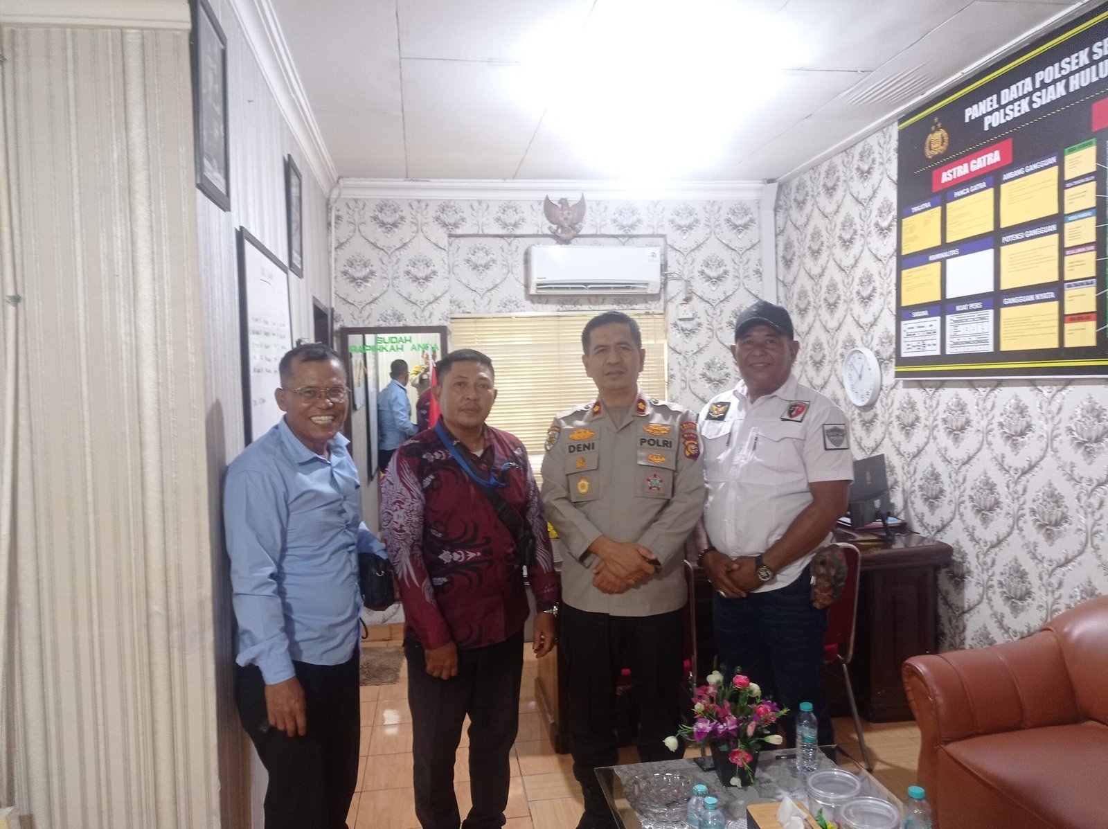 tvmiranda.com | DPW Faju Nusantara Riau Jalin Kemitraan dengan Polsek Siak Hulu, Fokus Jaga Stabilitas Sosial