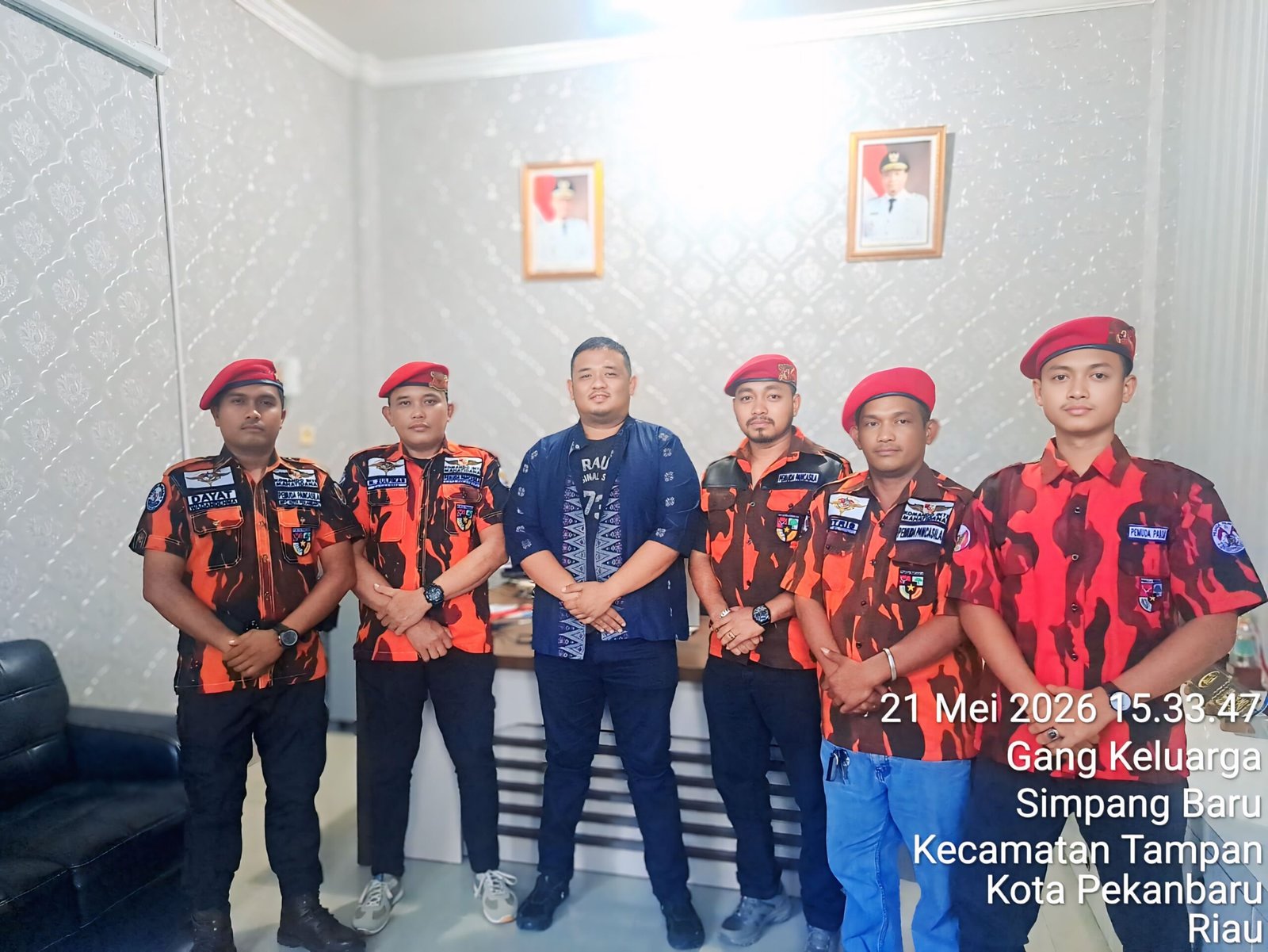 tvmiranda.com | KOTI PP Kota Pekanbaru Jalin Silaturahmi dan Audiensi dengan Camat Bina Widya