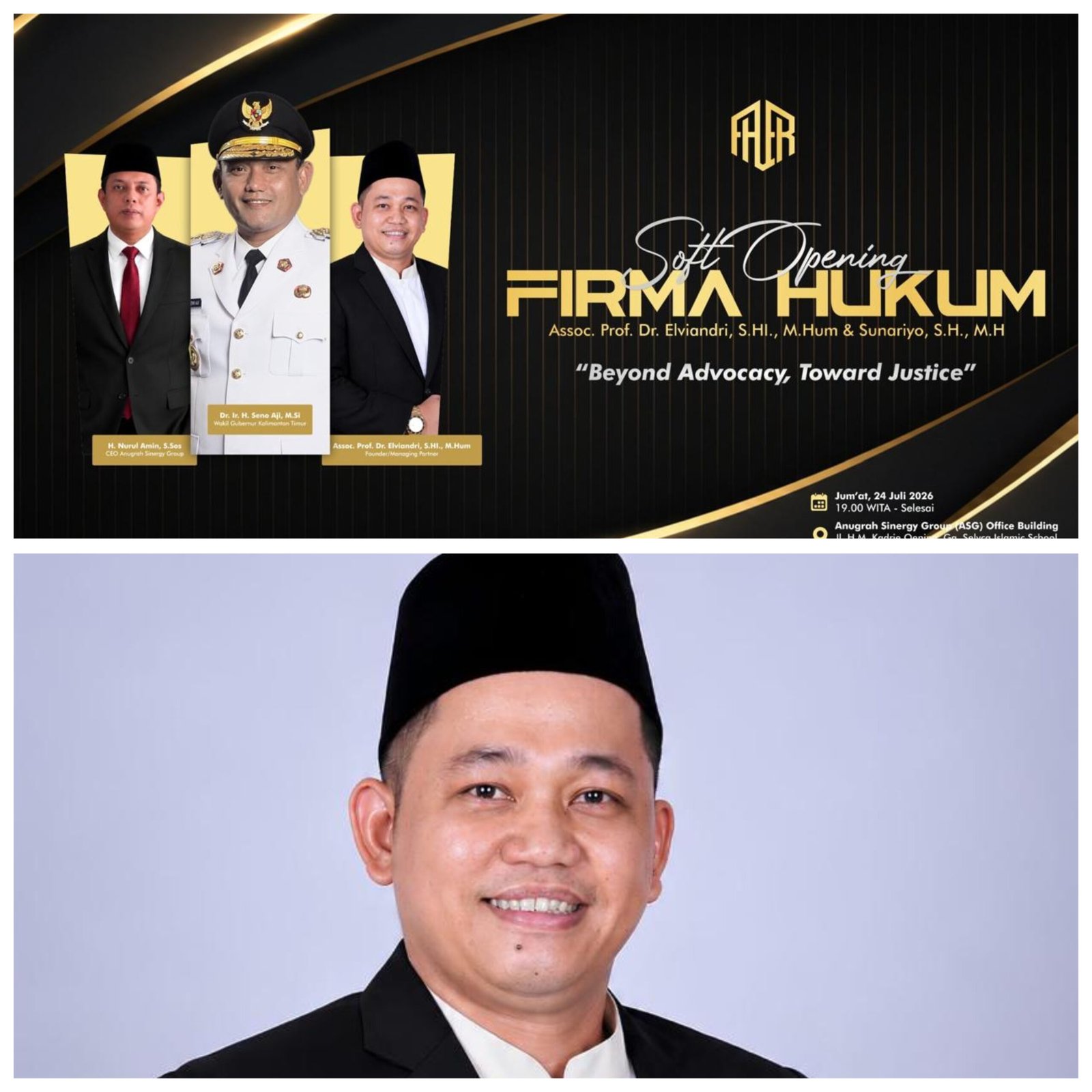 tvmiranda.com | Resmi Berkantor di Samarinda, Firma Hukum Elviandri dan Sunariyo Siapkan Advokat Muda Hadapi Era IKN