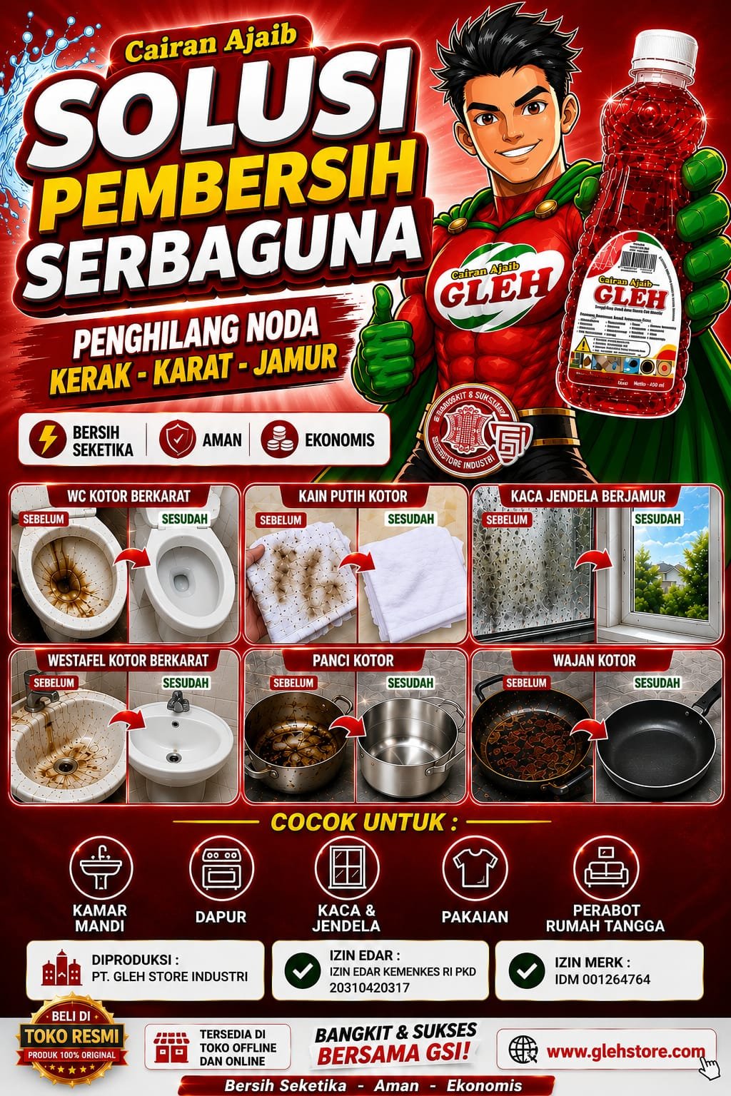 tvmiranda.com | Gleh Si Raja Pembersih, Harga Murah Hasil Nyata, "Kerak Hilang Uang Pun Datang tvmiranda.com | Gleh Si Raja Pembersih, Harga Murah Hasil Nyata, "Kerak Hilang Uang Pun Datang