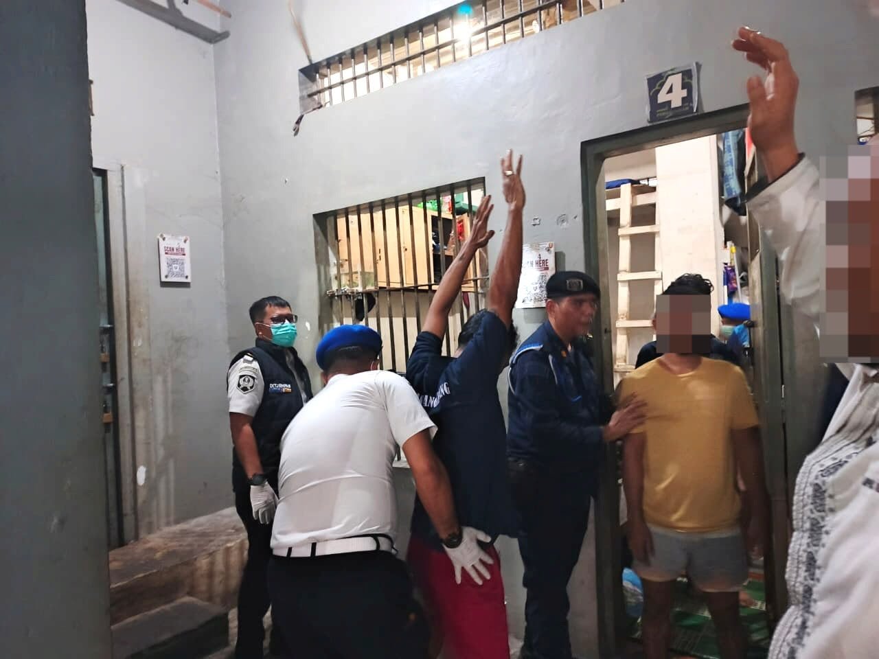 tvmiranda.com | PERKUAT DETEKSI DINI GANGGUAN KAMTIB, LAPAS BANGKINANG GELAR RAZIA BERSAMA SATOPSPATNAL DAN TNI-POLRI