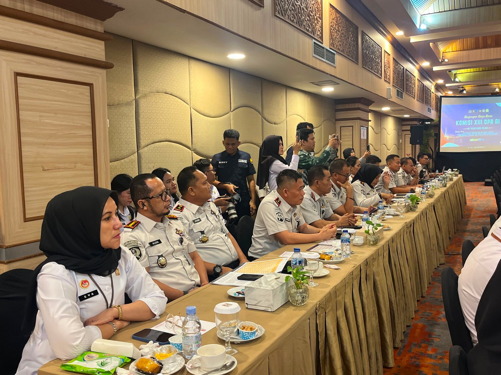 tvmiranda.com | KALAPAS BANGKINANG HADIRI RAPAT DENGAR PENDAPAT KOMISI XIII DPR RI BERSAMA KANWIL DITJENPAS  RIAU