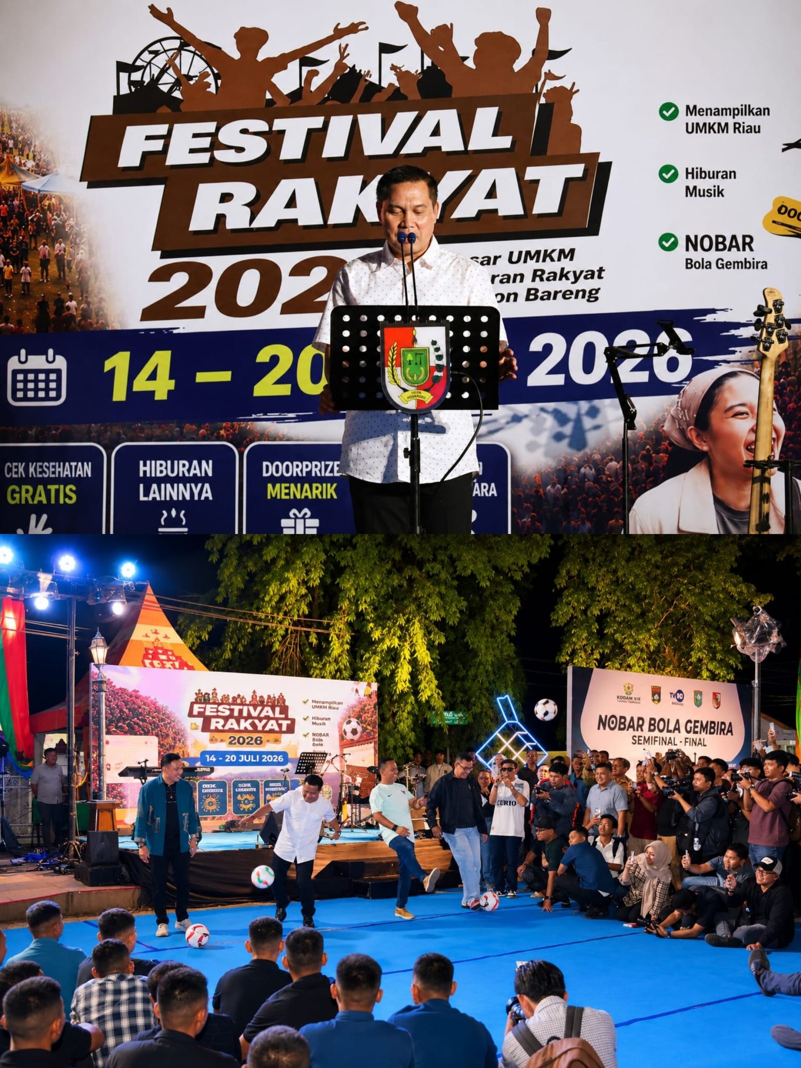 tvmiranda.com | Kodam XIX Tuanku Tambusai Buka Festival Rakyat 2026, Perkuat Sinergi dan Gerakkan Ekonomi Kerakyatan